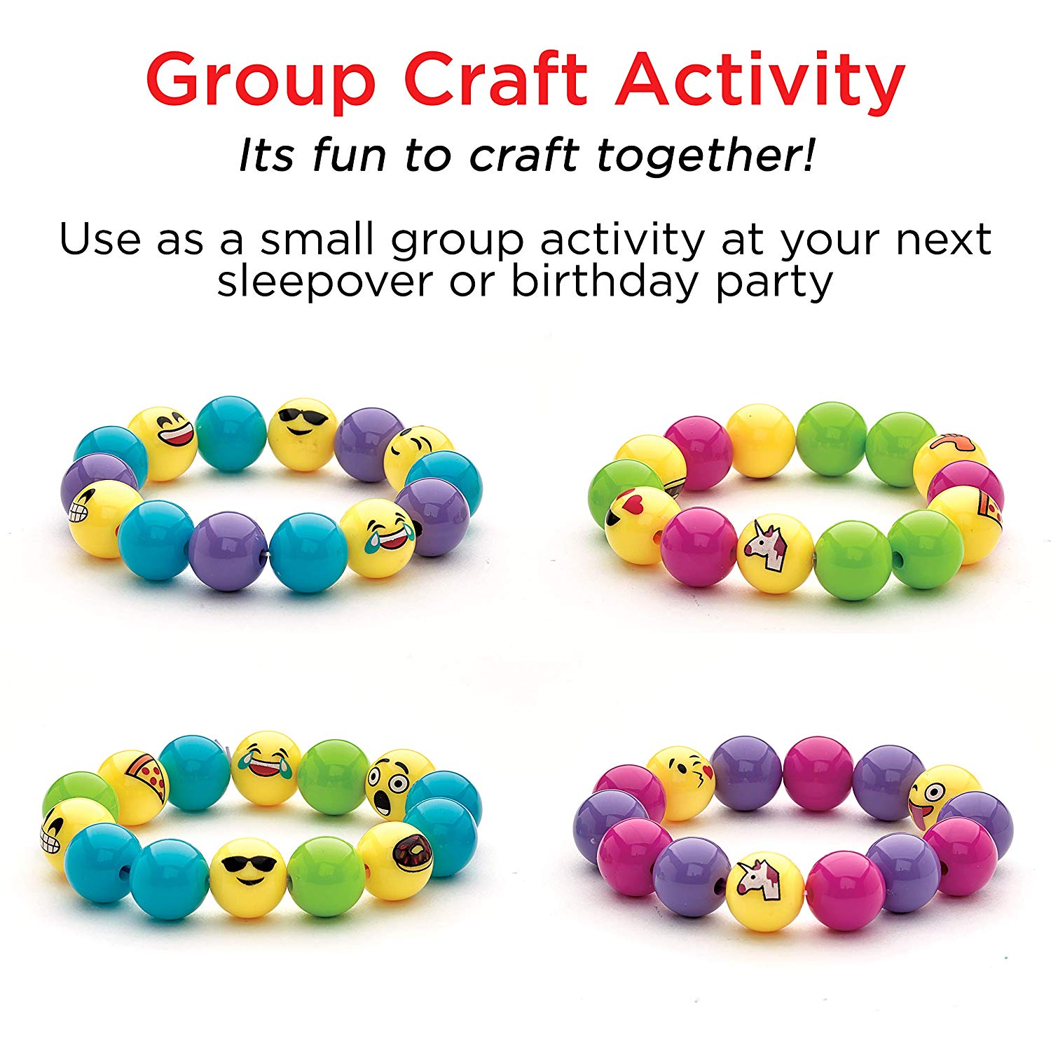 Emoji Bracelet Craft Kit