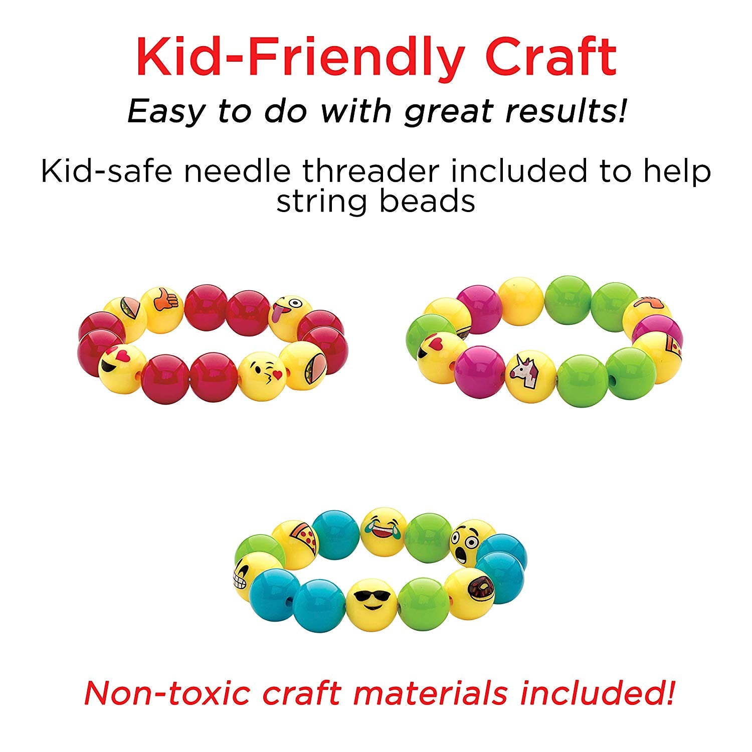 Emoji Bracelet Craft Kit