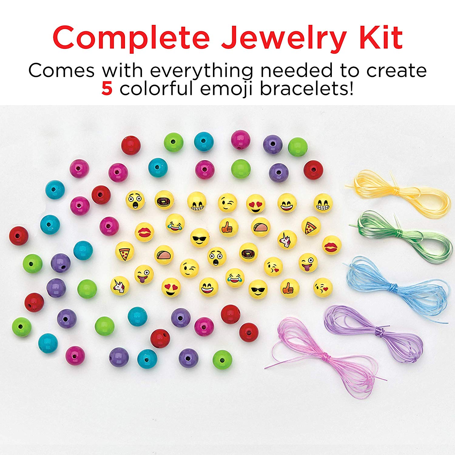 Emoji Bracelet Craft Kit